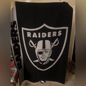 Raiders Double Sided Twin Warm Blanket